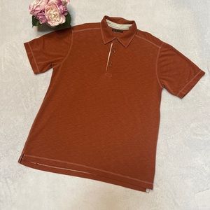 AGE OF WISDOM Size M Short Sleeve 3 Button Pullover